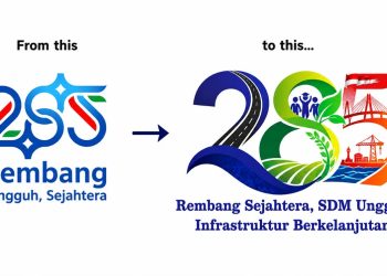 Geger! Logo Hari Jadi Rembang Tiba-Tiba Diganti Desain Diduga AI