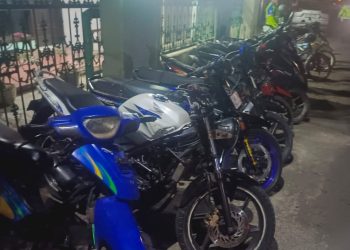 Polres Kudus Amankan Belasan Motor Balap Liar