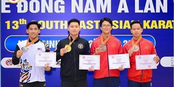 Harumkan Nama Pati, Karateka Christo Sabet Emas SEAKF 3 Tahun Beruntun