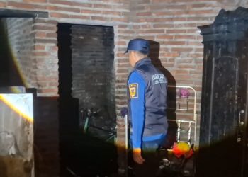 Lupa Tak Matikan Kompor, Rumah di Getaspejaten Kudus Ludes Terbakar