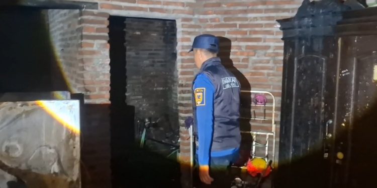 Lupa Tak Matikan Kompor, Rumah di Getaspejaten Kudus Ludes Terbakar