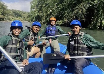Arung Jeram Bareng IJTI, Cara UIN Kudus Pererat Kemitraan dengan Jurnalis