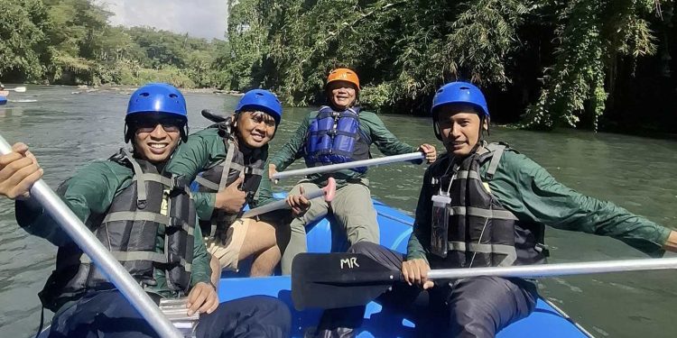 Arung Jeram Bareng IJTI, Cara UIN Kudus Pererat Kemitraan dengan Jurnalis