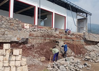 Diguyur Hujan, Talud KDMP Jrahi Pati Ambrol Sepanjang 20 Meter