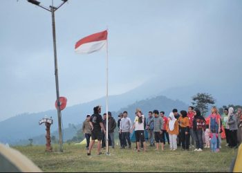 ​Upacara HUT RI di Buba’an Hills, Cara Jurnalis Pati Promosikan Kopi Muria