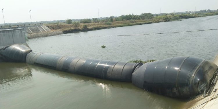Bocor dan Resahkan Petani, Bendung Karet Sungai Juwana Selesai Diperbaiki
