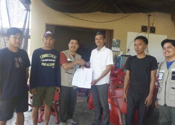 YEU Bantu Pompa Air dan Alat Kebersihan ke Desa Terdampak Rob di Pati