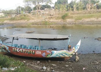 Sungai Silugonggo Mengering, Wisata Susur Sungai di Sugiharjo Pati Terpaksa Tutup