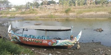 Sungai Silugonggo Mengering, Wisata Susur Sungai di Sugiharjo Pati Terpaksa Tutup