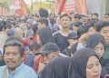 ​Final Indonesia vs Tailan, Ribuan Suporter Padati Supersoccer Arena Kudus