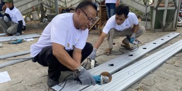 Tak Hanya Teori, Pelatihan di Pati Ini Ajari Tukang Praktik Bikin Kanopi Berstandar
