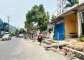 Kerap Meluber Saat Hujan, Drainase Depan Kantor Kecamatan Pati Dirombak