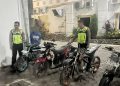 Polisi Grebek Balap Liar di Jalan Jenderal Sudirman Kudus, 18 Motor Diamankan