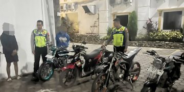 Polisi Grebek Balap Liar di Jalan Jenderal Sudirman Kudus, 18 Motor Diamankan