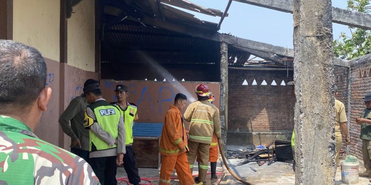 UTS di SMPN 1 Undaan Kudus Diwarnai Kebakaran, Siswa Panik Berhamburan